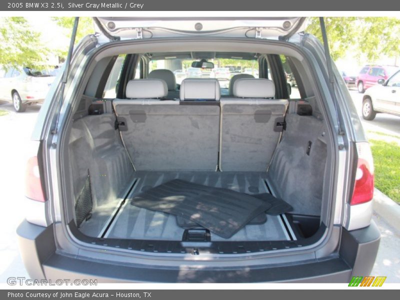 Silver Gray Metallic / Grey 2005 BMW X3 2.5i