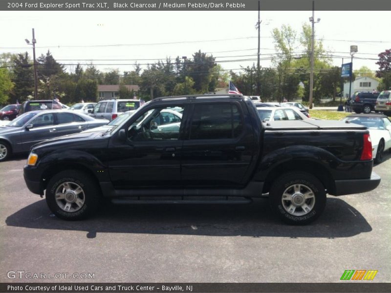 Black Clearcoat / Medium Pebble/Dark Pebble 2004 Ford Explorer Sport Trac XLT