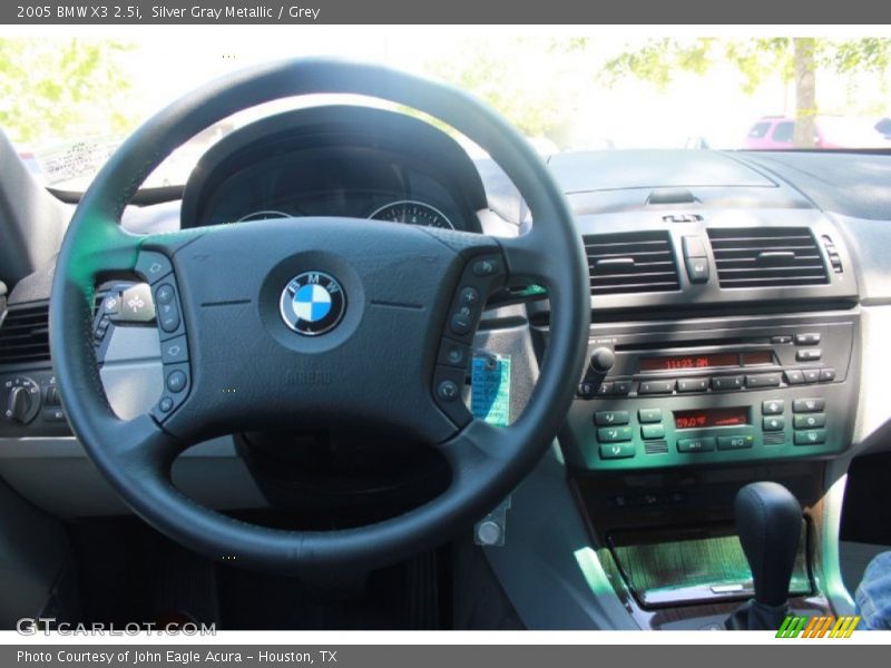Silver Gray Metallic / Grey 2005 BMW X3 2.5i