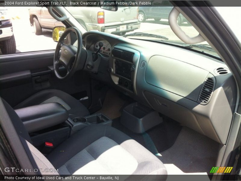 Black Clearcoat / Medium Pebble/Dark Pebble 2004 Ford Explorer Sport Trac XLT