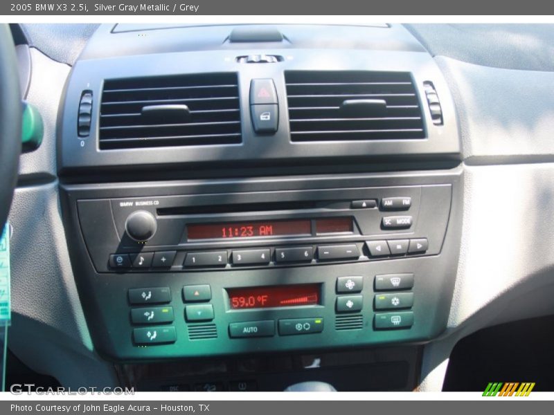 Silver Gray Metallic / Grey 2005 BMW X3 2.5i