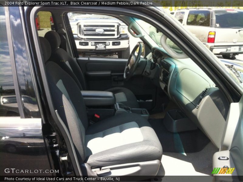 Black Clearcoat / Medium Pebble/Dark Pebble 2004 Ford Explorer Sport Trac XLT