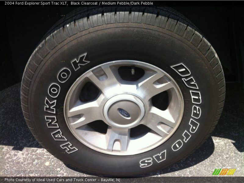Black Clearcoat / Medium Pebble/Dark Pebble 2004 Ford Explorer Sport Trac XLT