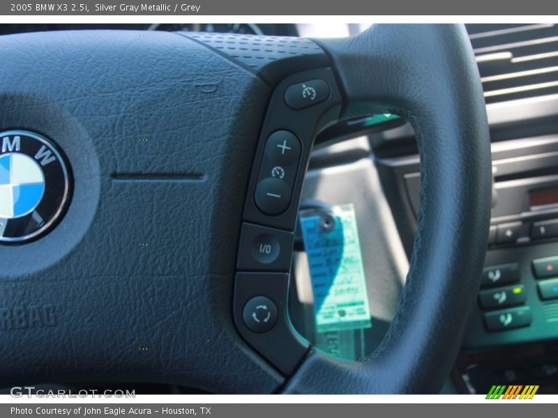 Silver Gray Metallic / Grey 2005 BMW X3 2.5i
