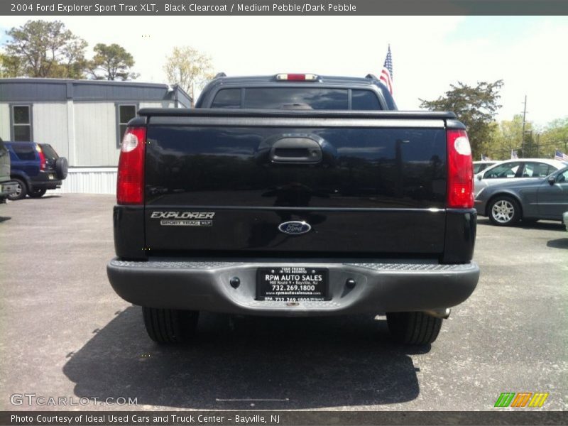 Black Clearcoat / Medium Pebble/Dark Pebble 2004 Ford Explorer Sport Trac XLT