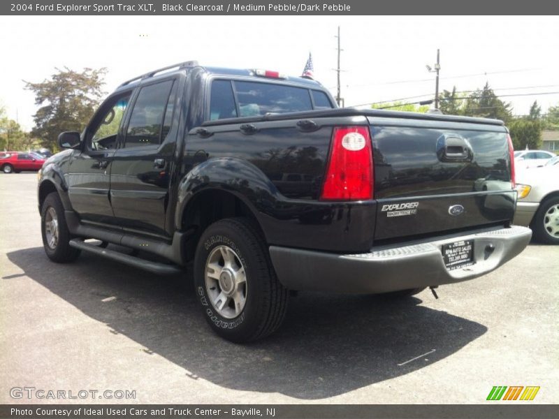 Black Clearcoat / Medium Pebble/Dark Pebble 2004 Ford Explorer Sport Trac XLT
