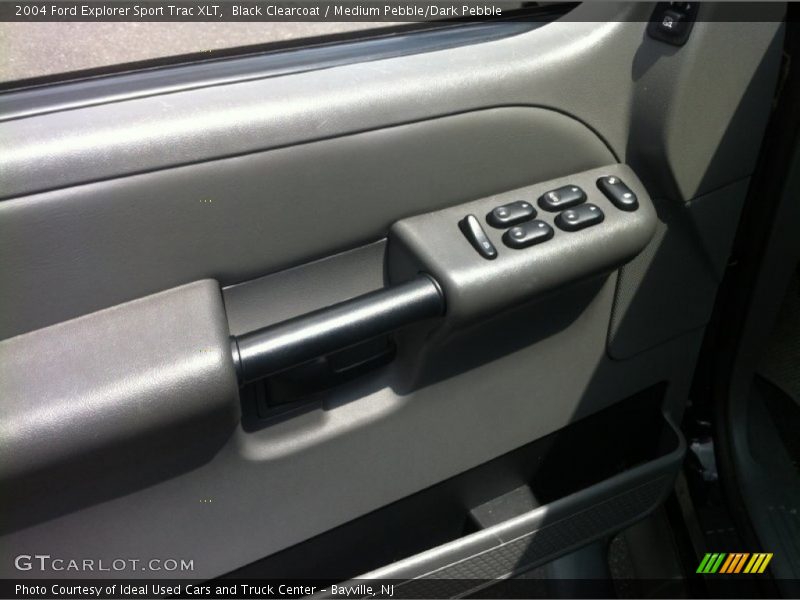 Black Clearcoat / Medium Pebble/Dark Pebble 2004 Ford Explorer Sport Trac XLT
