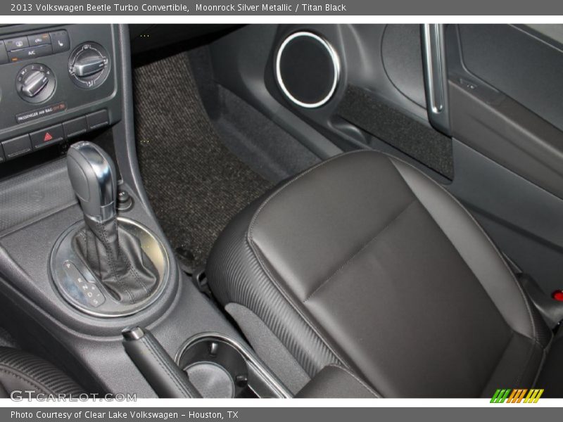 Moonrock Silver Metallic / Titan Black 2013 Volkswagen Beetle Turbo Convertible