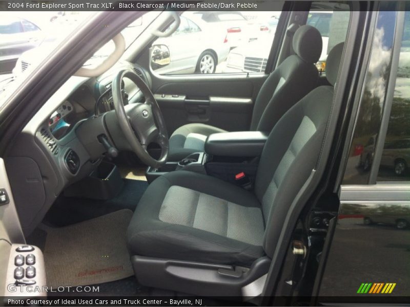 Black Clearcoat / Medium Pebble/Dark Pebble 2004 Ford Explorer Sport Trac XLT
