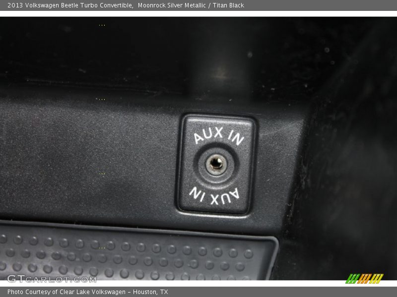 Moonrock Silver Metallic / Titan Black 2013 Volkswagen Beetle Turbo Convertible