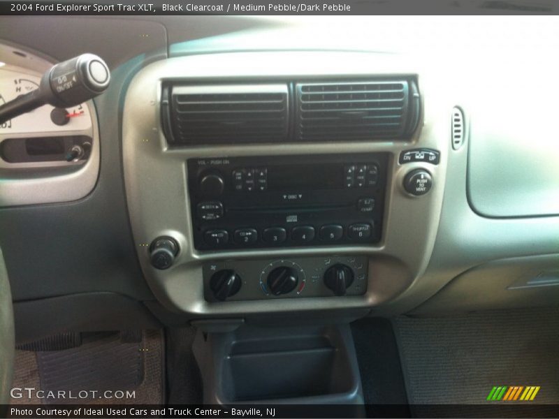 Black Clearcoat / Medium Pebble/Dark Pebble 2004 Ford Explorer Sport Trac XLT