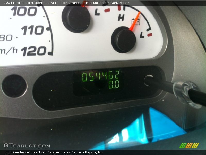 Black Clearcoat / Medium Pebble/Dark Pebble 2004 Ford Explorer Sport Trac XLT