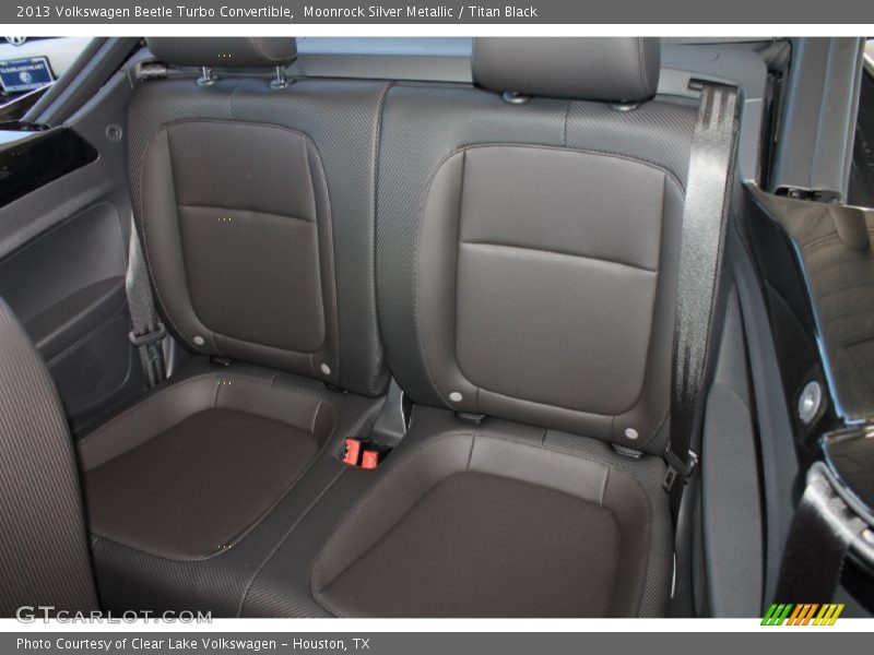 Moonrock Silver Metallic / Titan Black 2013 Volkswagen Beetle Turbo Convertible