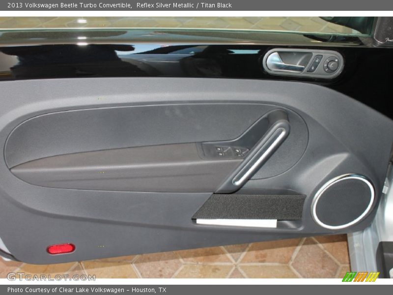 Reflex Silver Metallic / Titan Black 2013 Volkswagen Beetle Turbo Convertible
