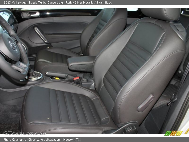 Reflex Silver Metallic / Titan Black 2013 Volkswagen Beetle Turbo Convertible