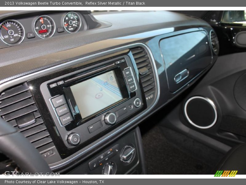 Reflex Silver Metallic / Titan Black 2013 Volkswagen Beetle Turbo Convertible
