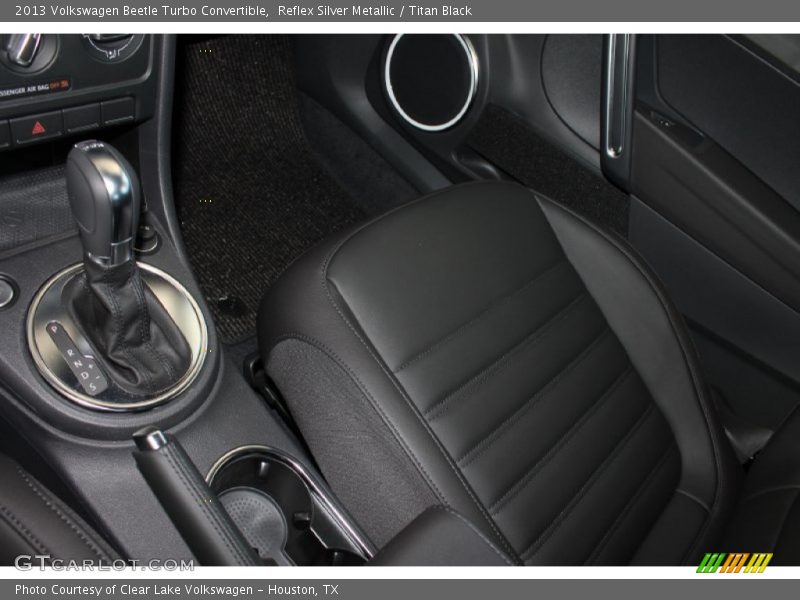 Reflex Silver Metallic / Titan Black 2013 Volkswagen Beetle Turbo Convertible