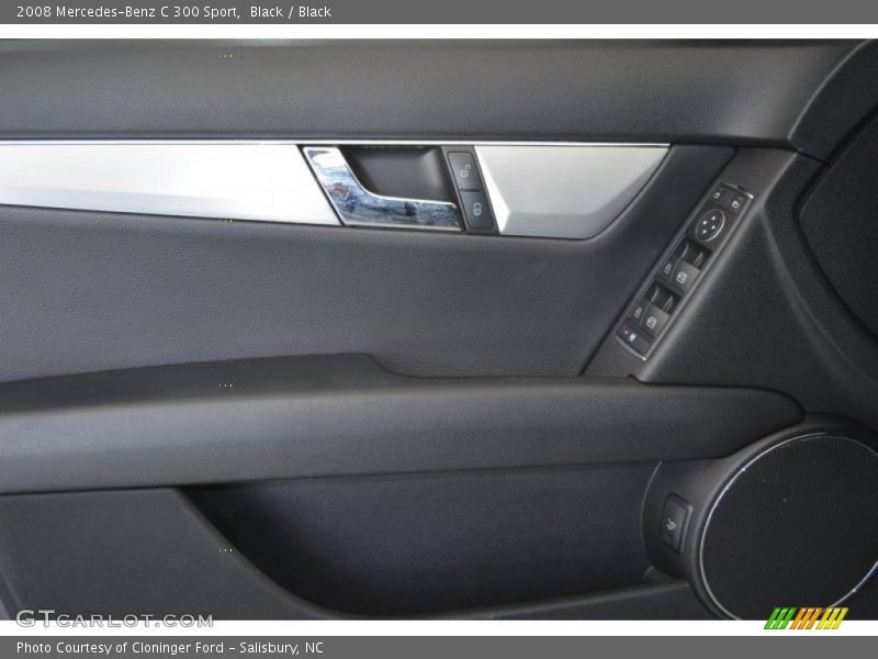 Black / Black 2008 Mercedes-Benz C 300 Sport