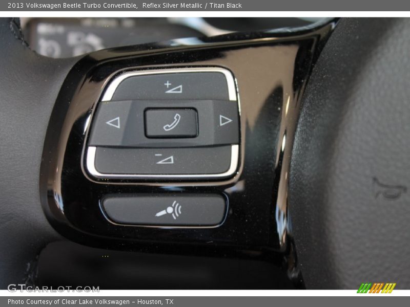 Reflex Silver Metallic / Titan Black 2013 Volkswagen Beetle Turbo Convertible