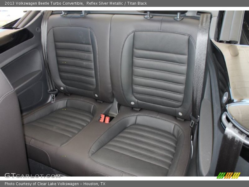 Reflex Silver Metallic / Titan Black 2013 Volkswagen Beetle Turbo Convertible