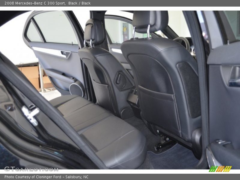 Black / Black 2008 Mercedes-Benz C 300 Sport