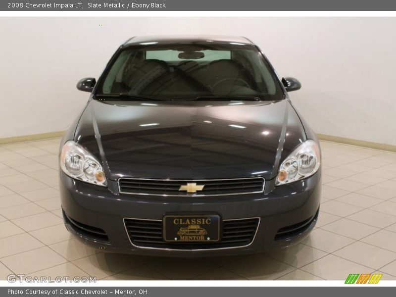 Slate Metallic / Ebony Black 2008 Chevrolet Impala LT