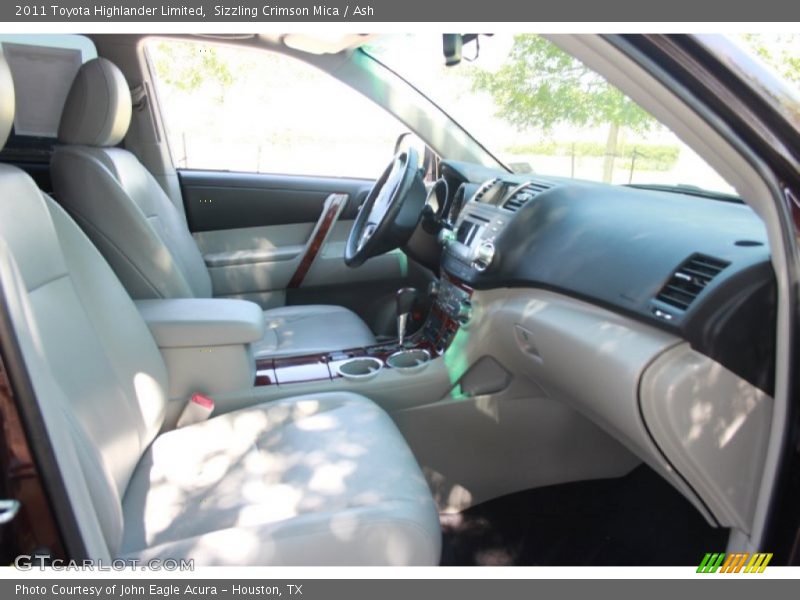Sizzling Crimson Mica / Ash 2011 Toyota Highlander Limited