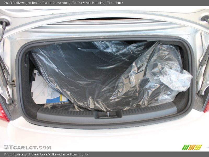Reflex Silver Metallic / Titan Black 2013 Volkswagen Beetle Turbo Convertible