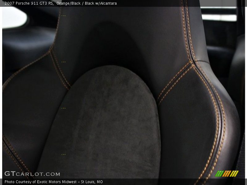 Front Seat of 2007 911 GT3 RS