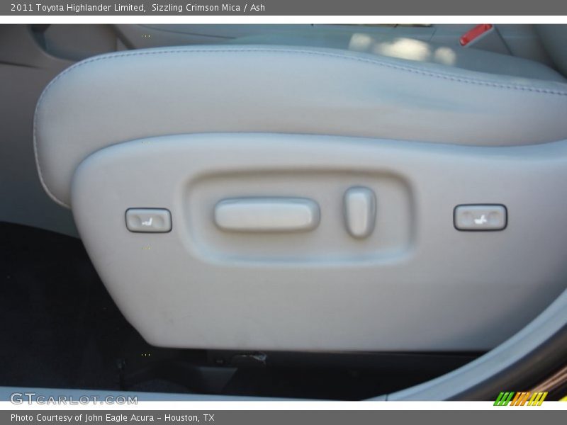 Sizzling Crimson Mica / Ash 2011 Toyota Highlander Limited