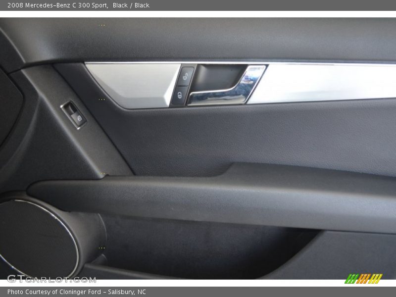 Black / Black 2008 Mercedes-Benz C 300 Sport
