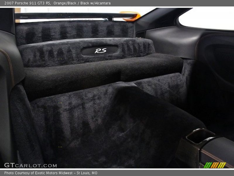 Rear Seat of 2007 911 GT3 RS