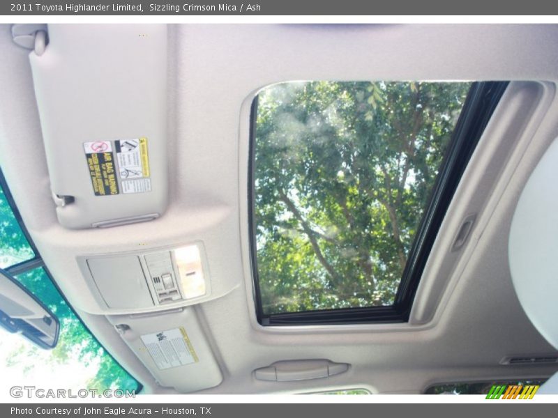 Sizzling Crimson Mica / Ash 2011 Toyota Highlander Limited