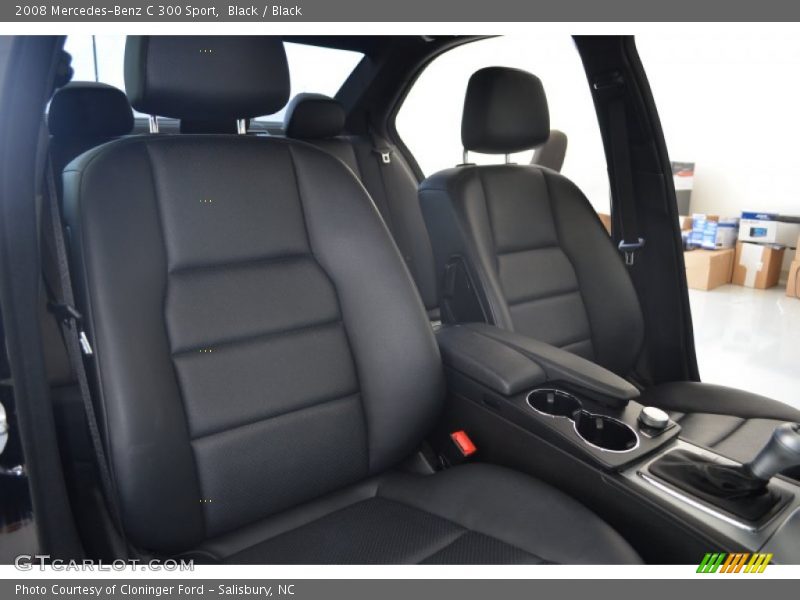 Black / Black 2008 Mercedes-Benz C 300 Sport