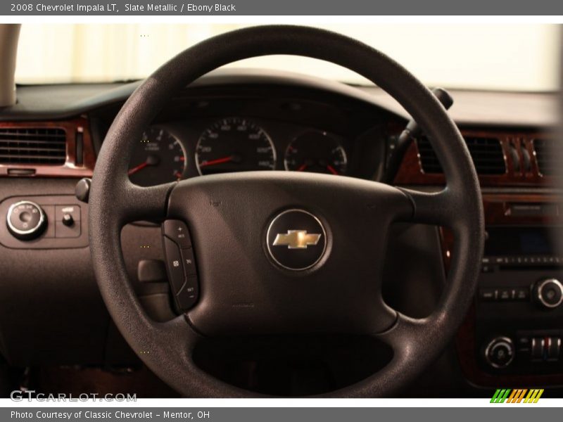 Slate Metallic / Ebony Black 2008 Chevrolet Impala LT