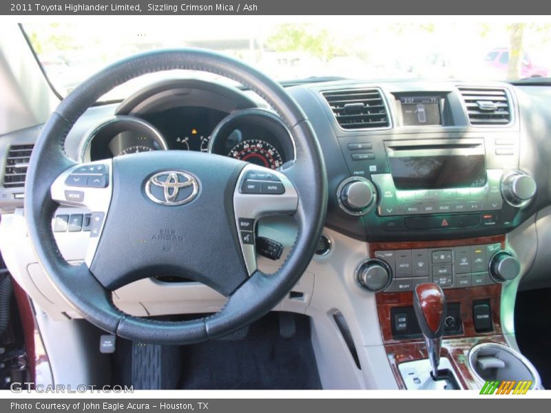 Sizzling Crimson Mica / Ash 2011 Toyota Highlander Limited