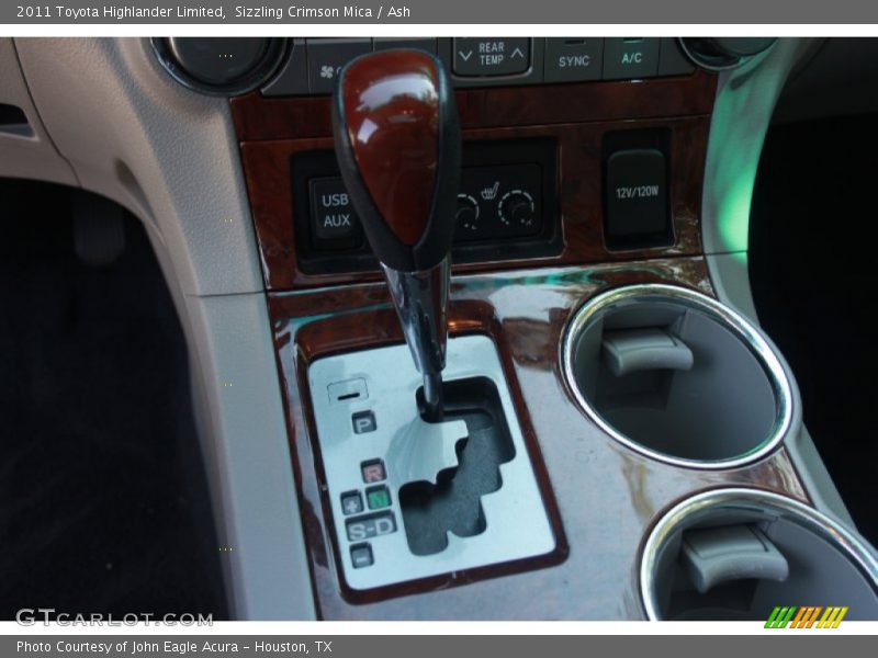 Sizzling Crimson Mica / Ash 2011 Toyota Highlander Limited