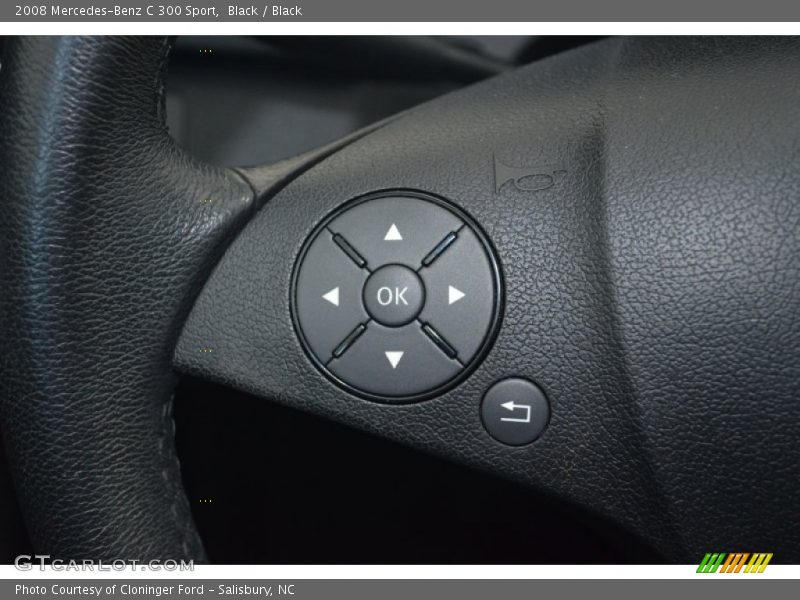 Black / Black 2008 Mercedes-Benz C 300 Sport