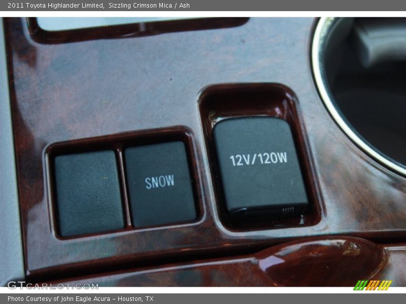 Sizzling Crimson Mica / Ash 2011 Toyota Highlander Limited