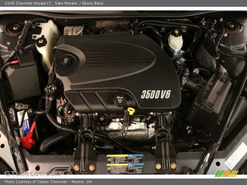 Slate Metallic / Ebony Black 2008 Chevrolet Impala LT