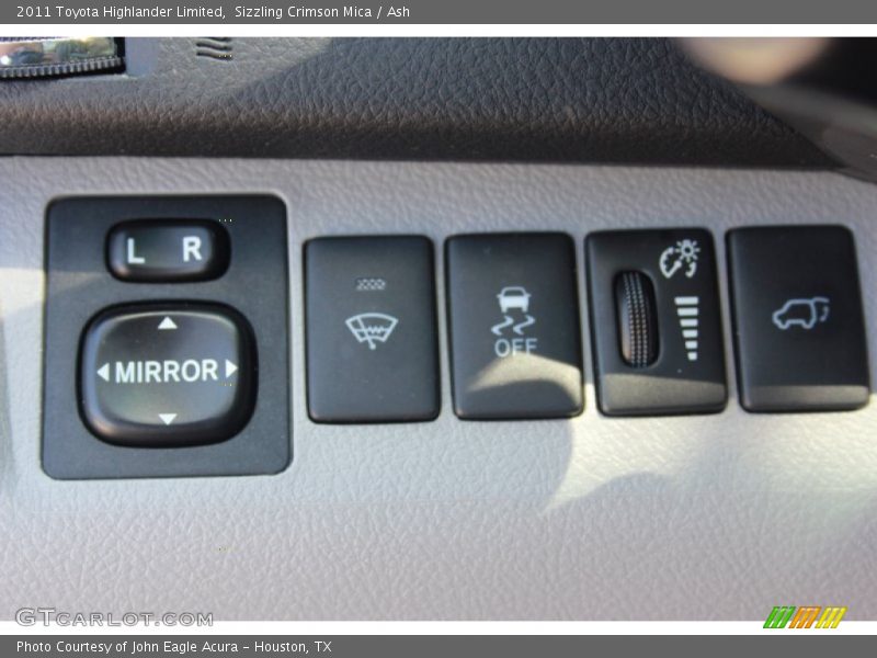 Sizzling Crimson Mica / Ash 2011 Toyota Highlander Limited