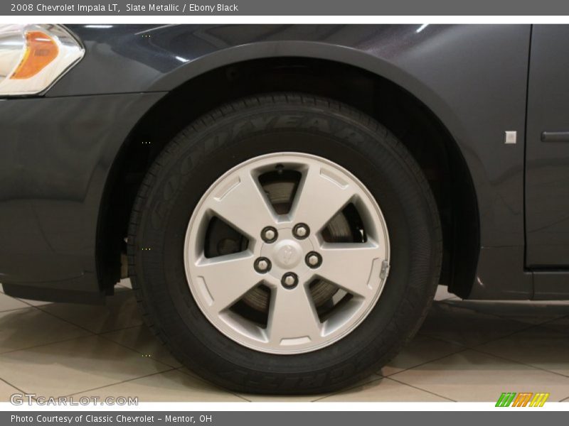 Slate Metallic / Ebony Black 2008 Chevrolet Impala LT