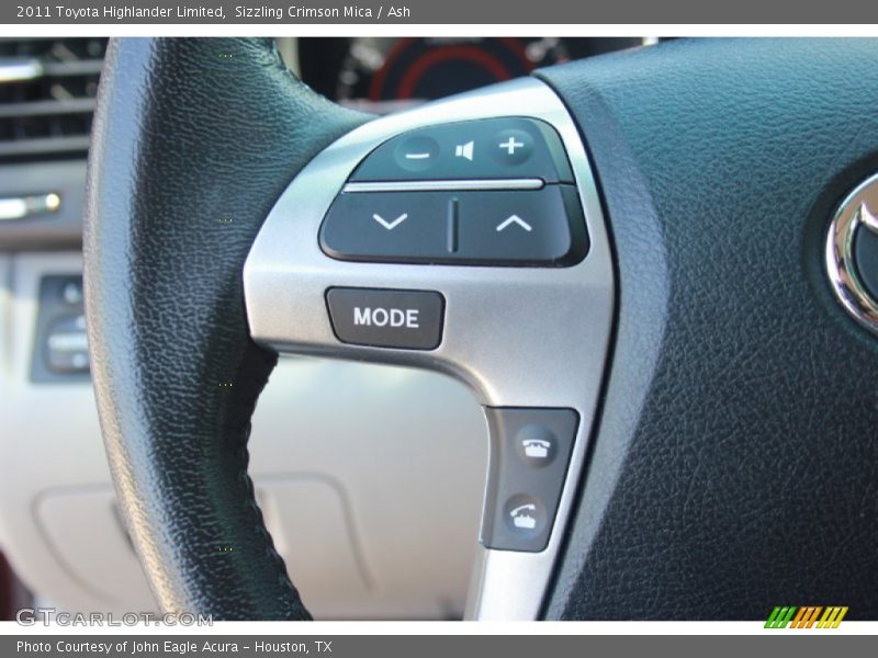 Sizzling Crimson Mica / Ash 2011 Toyota Highlander Limited