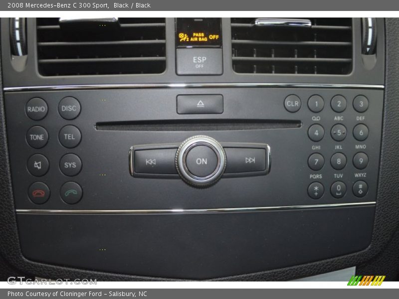 Black / Black 2008 Mercedes-Benz C 300 Sport