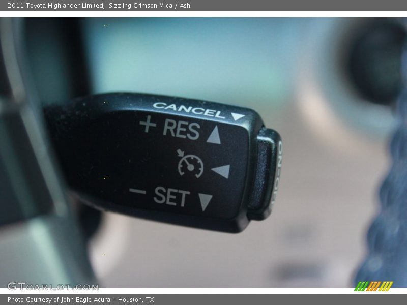 Sizzling Crimson Mica / Ash 2011 Toyota Highlander Limited