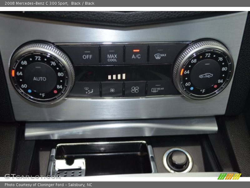 Black / Black 2008 Mercedes-Benz C 300 Sport