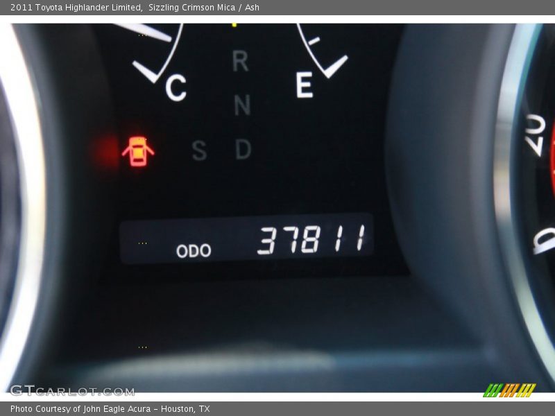 Sizzling Crimson Mica / Ash 2011 Toyota Highlander Limited