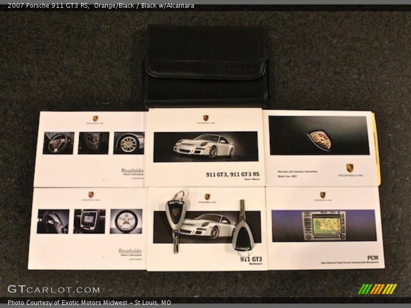 Books/Manuals of 2007 911 GT3 RS