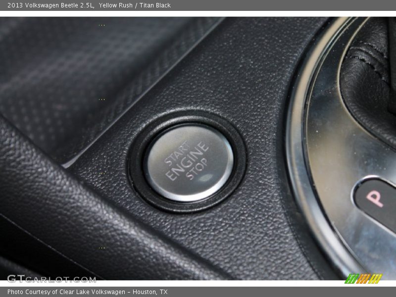 Yellow Rush / Titan Black 2013 Volkswagen Beetle 2.5L