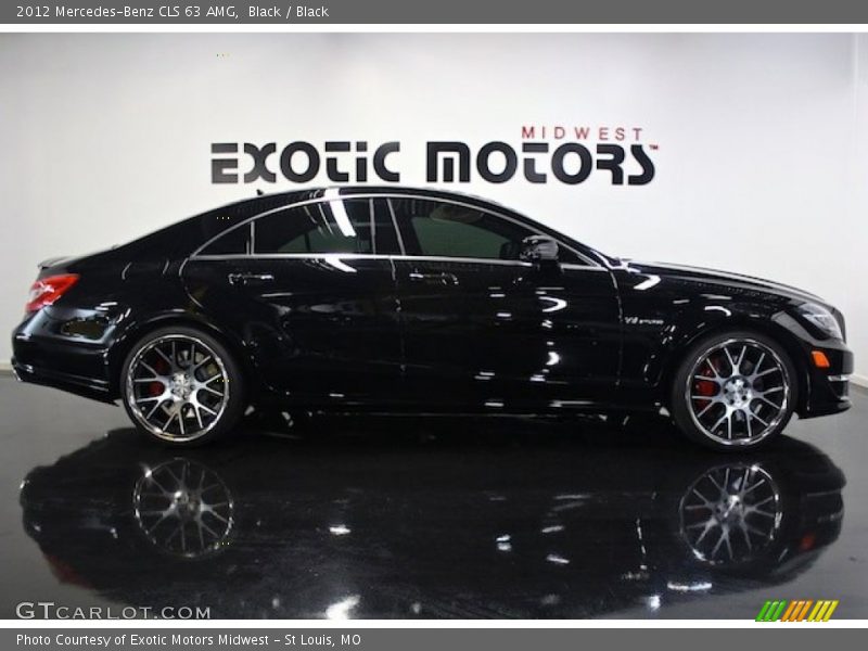 Black / Black 2012 Mercedes-Benz CLS 63 AMG